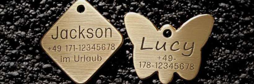 Hundemarke Messing sonstige Uebersicht