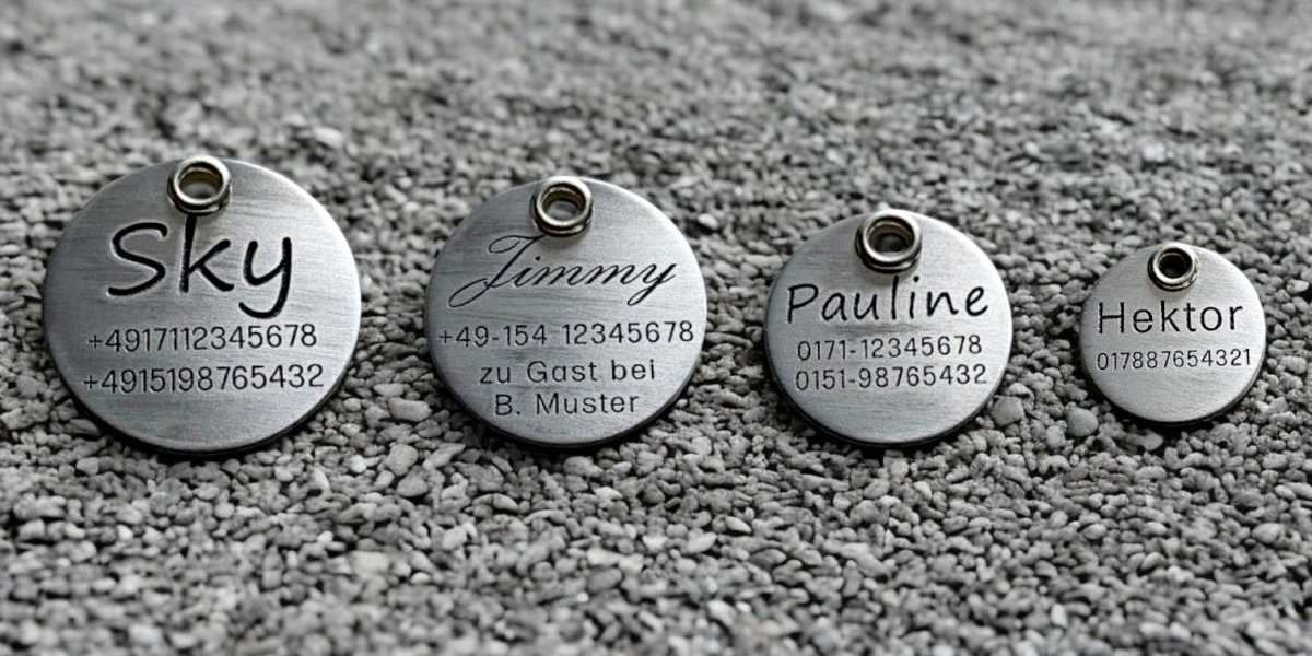 Alu-Hundemarke, Natur - Übersicht