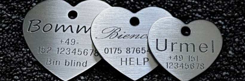 Edelstahl Herzen Uebersicht