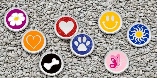 Hundemarken von RedDingo - verschiedene Motive