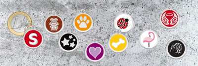 hundemarken von reddingo mehr motive, Größe S